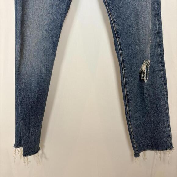 LEVI'S Signature Straight Fit Wedgie Jean Size: 27 Medium Wash - Picture 4 of 9